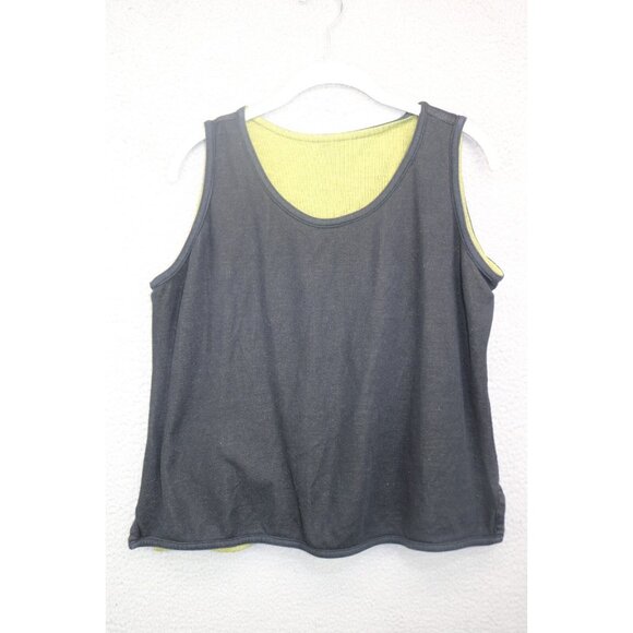 Parsley & Sage Full Zip Cardigan & Reversable Tank Set-Large-Art to Wear-BOHO - Picture 12 of 16